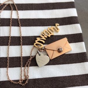 NWT HENRI BENDEL LOVE LETTER NECKLACE